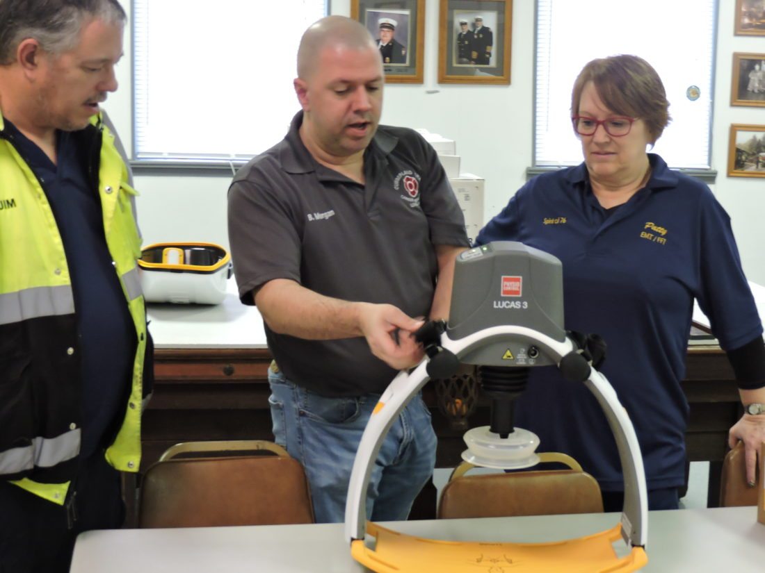 Grant nets Belmont County First Responders CPR devices News, Sports